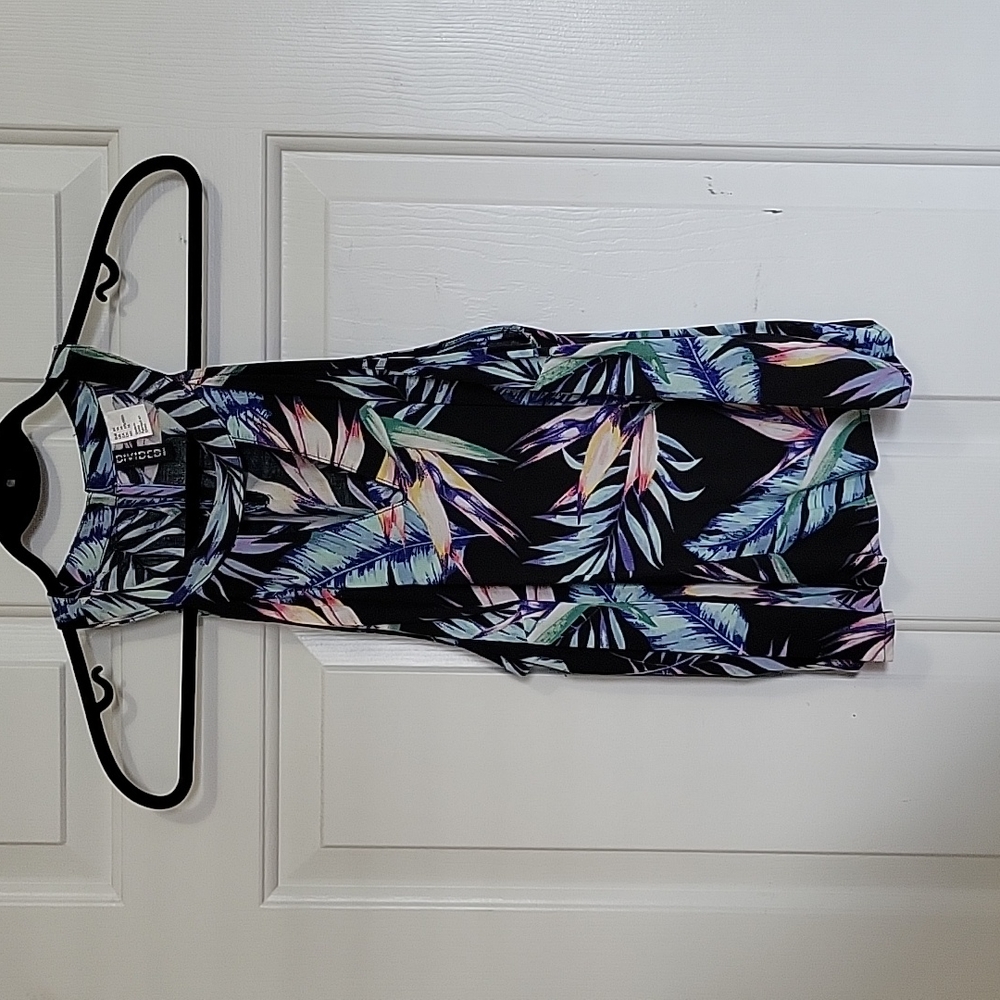 H&M Floral Flowy Crop